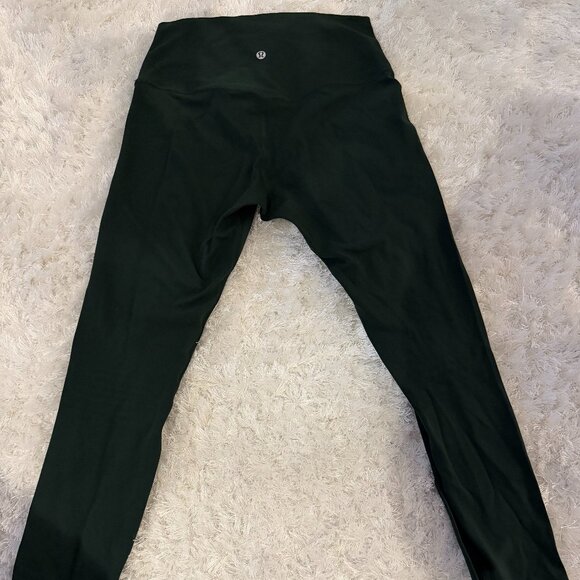 Lululemon 28" Align High Rise Leggings - Legacy Green, Size 8 - Picture 2 of 2